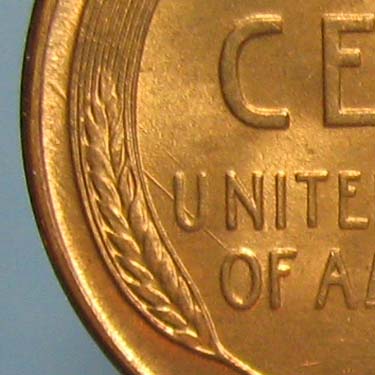 Line-On-Reverse-Of-1945-D-Lincoln-Cent